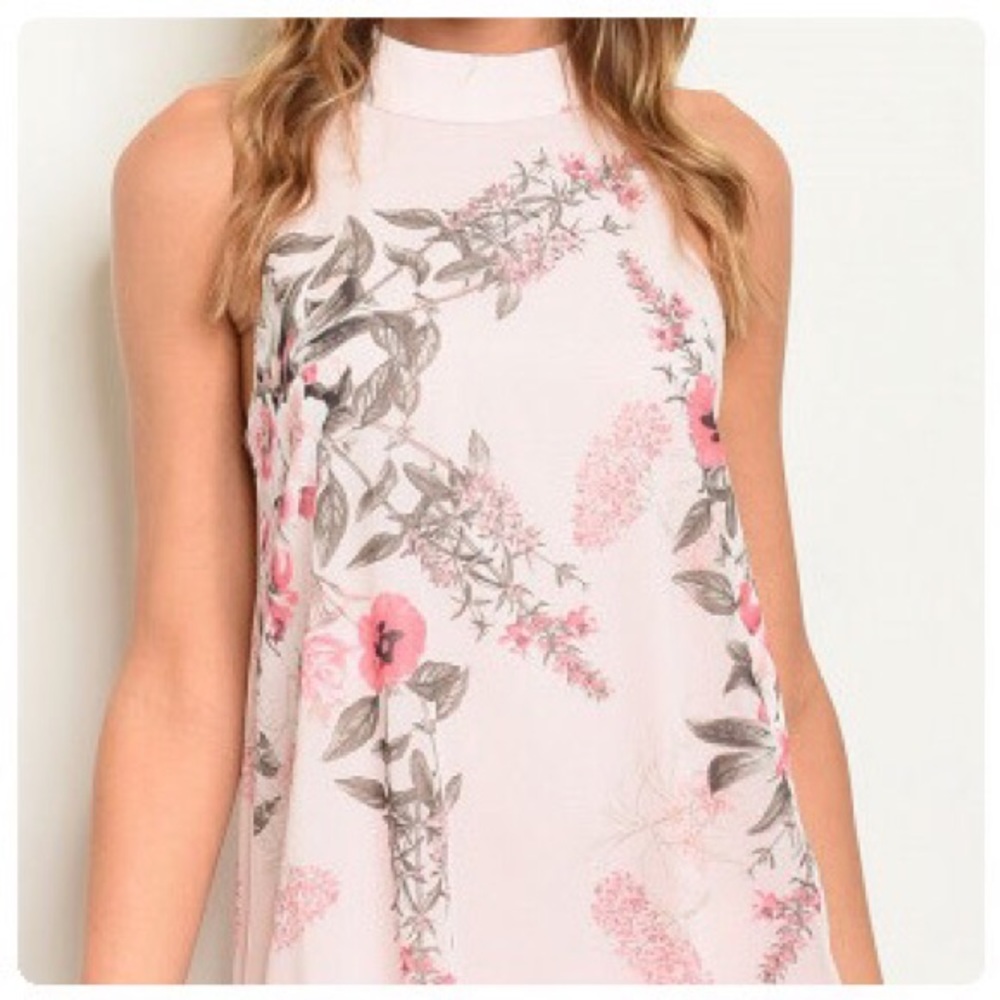 Rosalyn Pink Dressy A line Dress - Picture 4 of 6